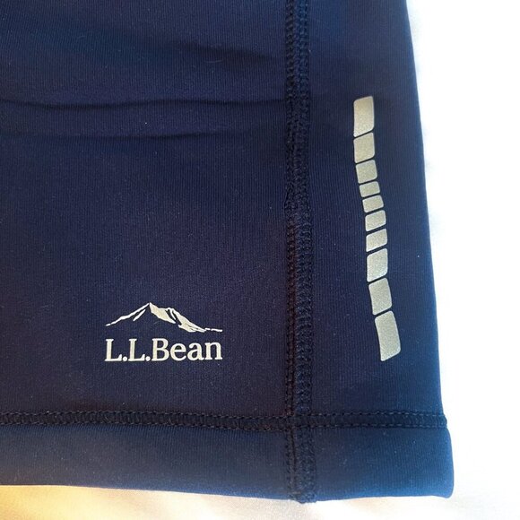 NEW LL Bean Primaloft Therma-stretch Fleece Mid-Rise Straight-Leg Navy Pants XL - Picture 8 of 16